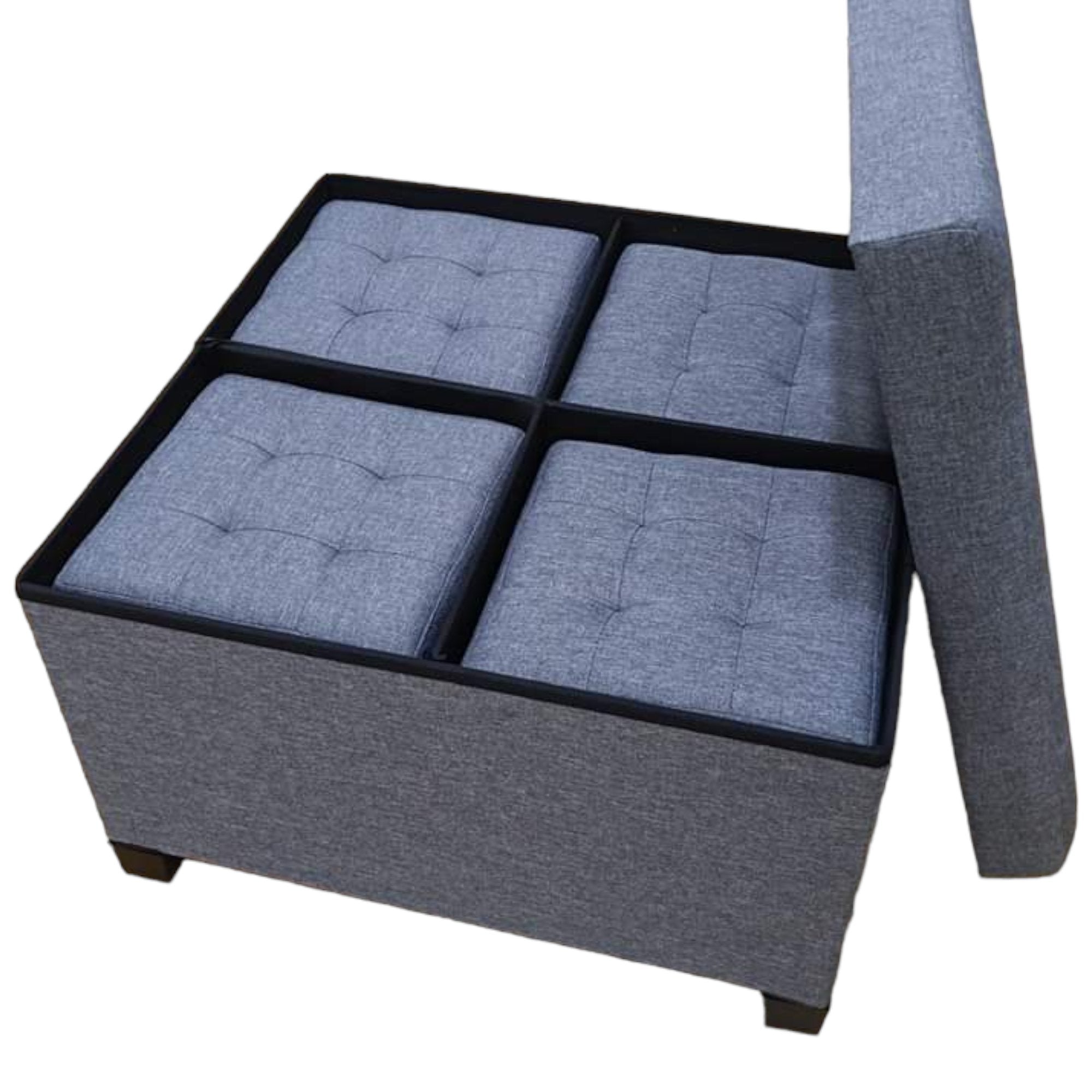 Elegantan sklopivi set taburea od 5 u 1