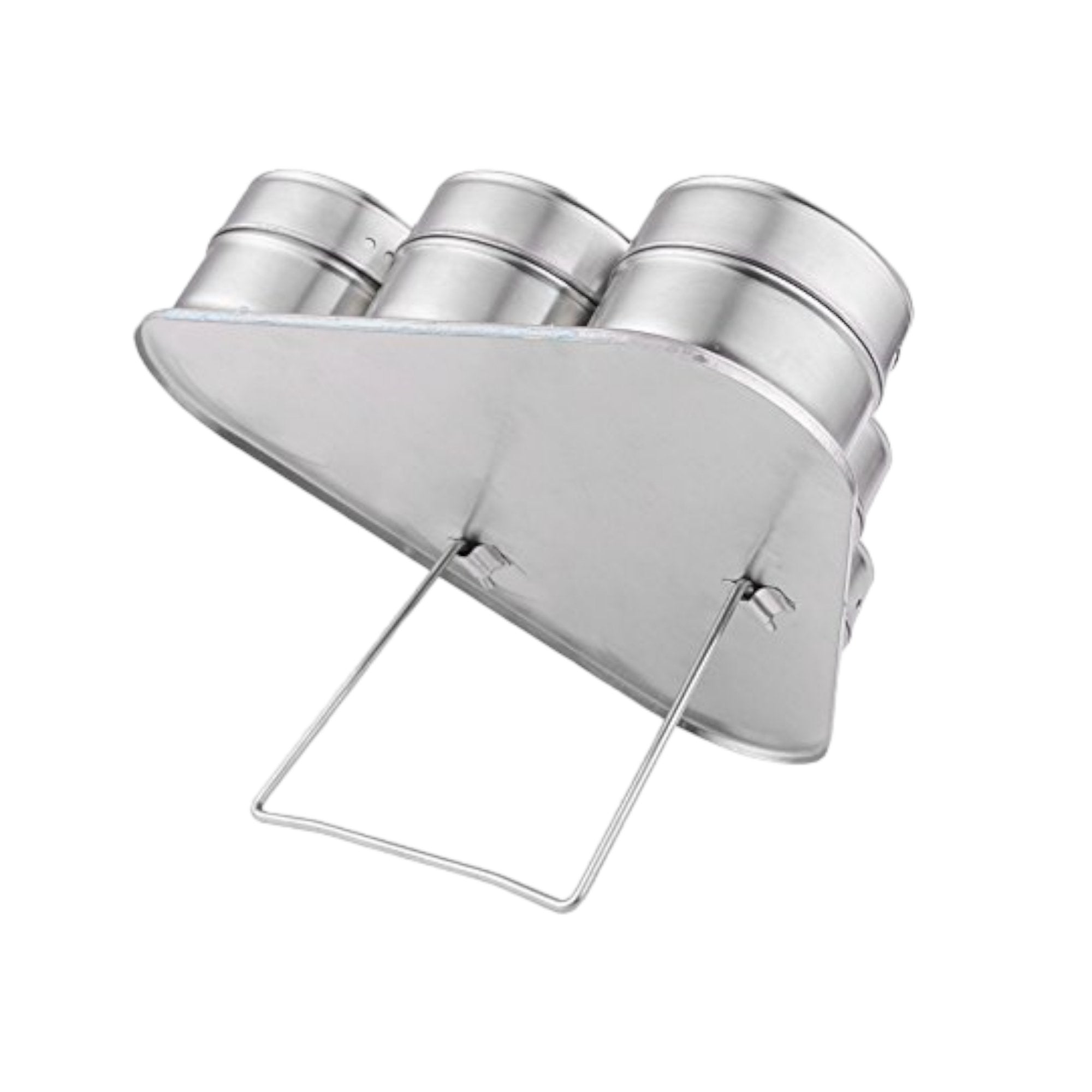 Set magnetskih stalaka za začine s 6 elegantnih dijelova
