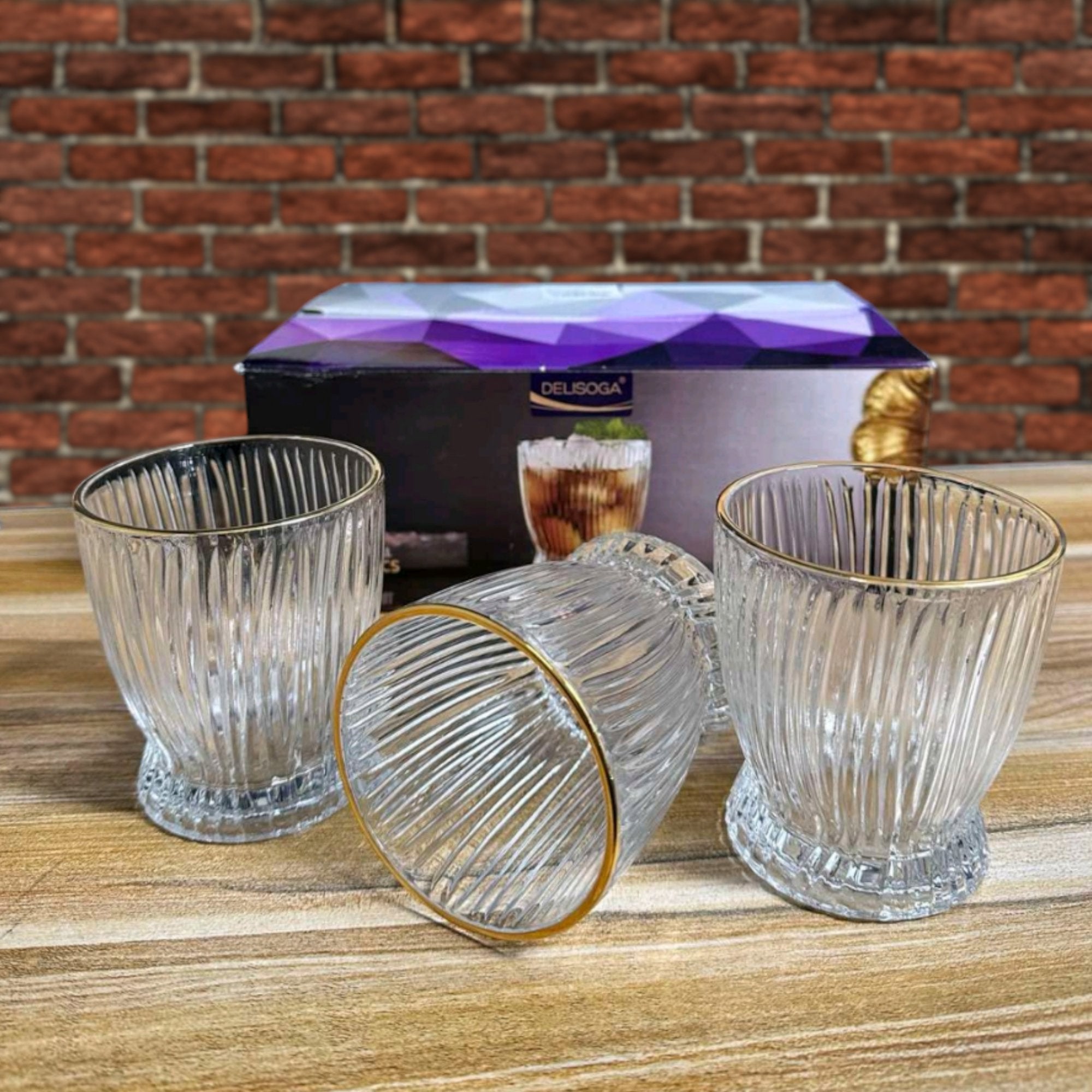 Set od 6 elegantnih čaša "Vivian