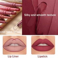 Set od 6 ruž-eva za usne "Dragon Ranee" – Elegantan i vibrantan izgled