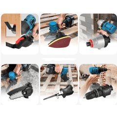 Makita 6-in-1 Aku Set: Versatile Power Tool Essentials