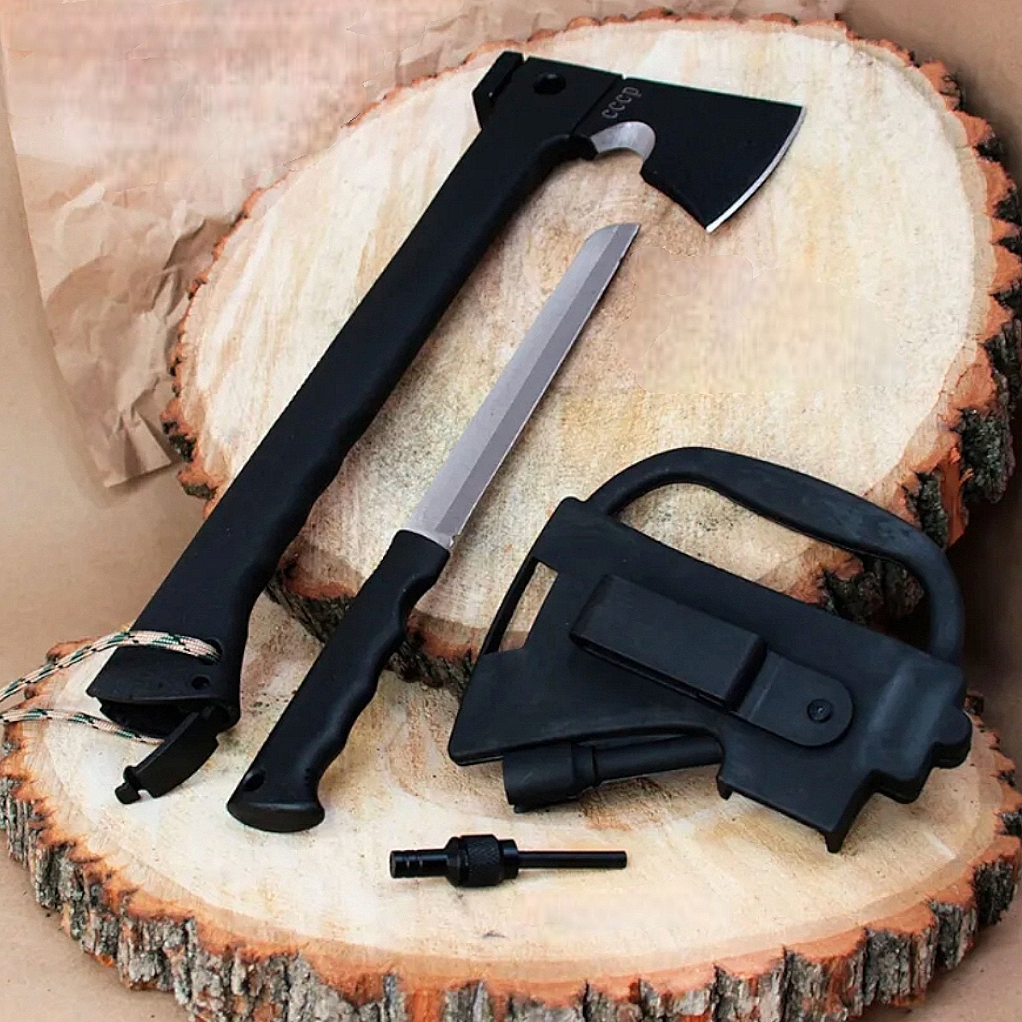 6u1 Taktická Sekera - Všestranný Nástroj pro Outdoorové Dobrodružství