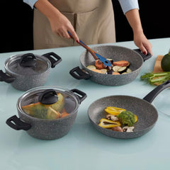 Elegantan 7-dijelni set posuđa od granita "My Cook