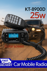 QYT KT-89000D Auto Stanica 25W + Antena 78cm – Profesionalna Komunikacija u Pokretu