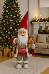 Djed Mraz 60 cm – Velika Novogodišnja Figurica za Savršen Ambijent