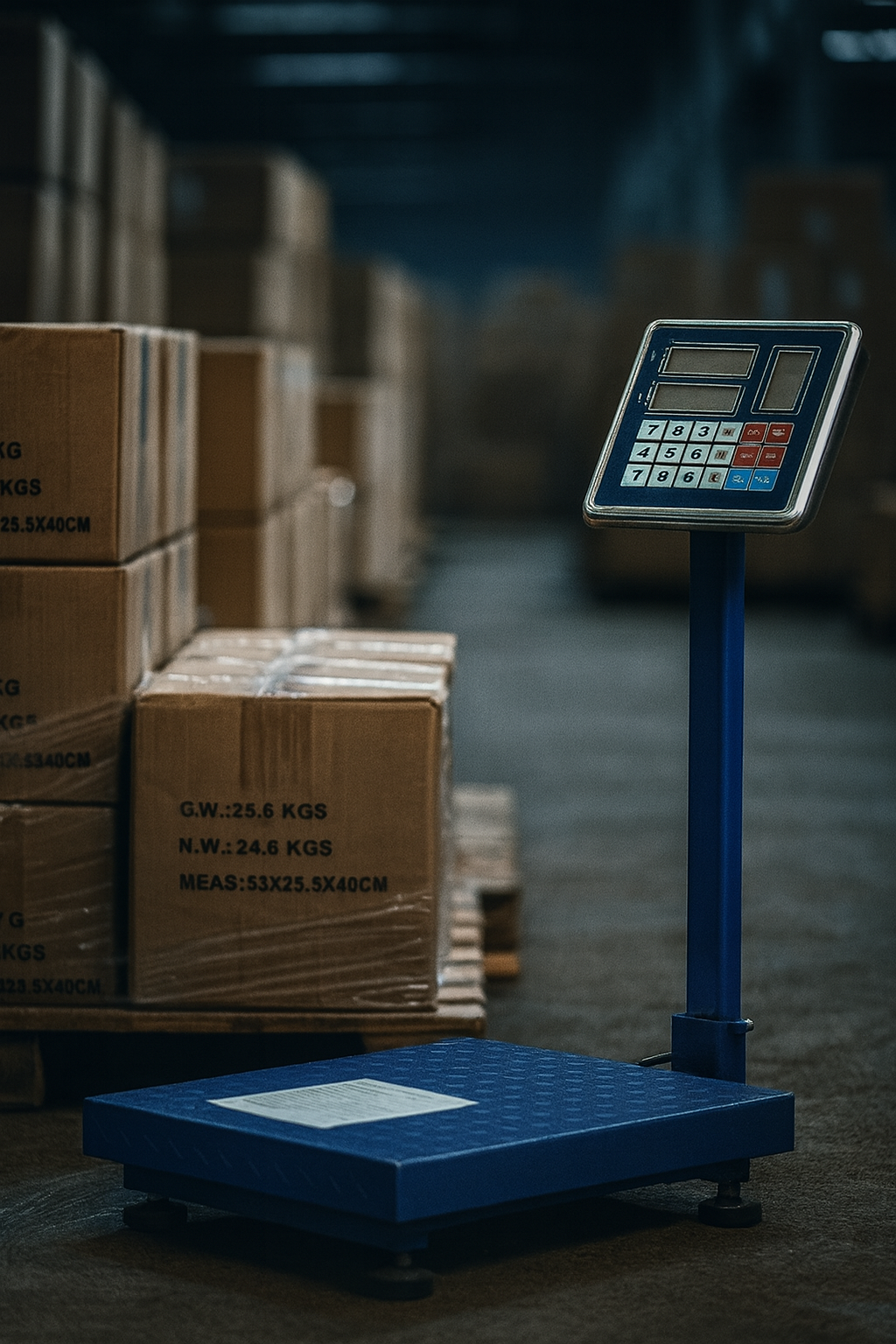 Digitalna Platformska Vaga – 150kg / 300kg / 600kg