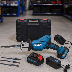 🔥 Akumulatorska Testera „Lisičiji Rep“ – Makita Sistem | 2 Baterije + Punjač + 4 Lista