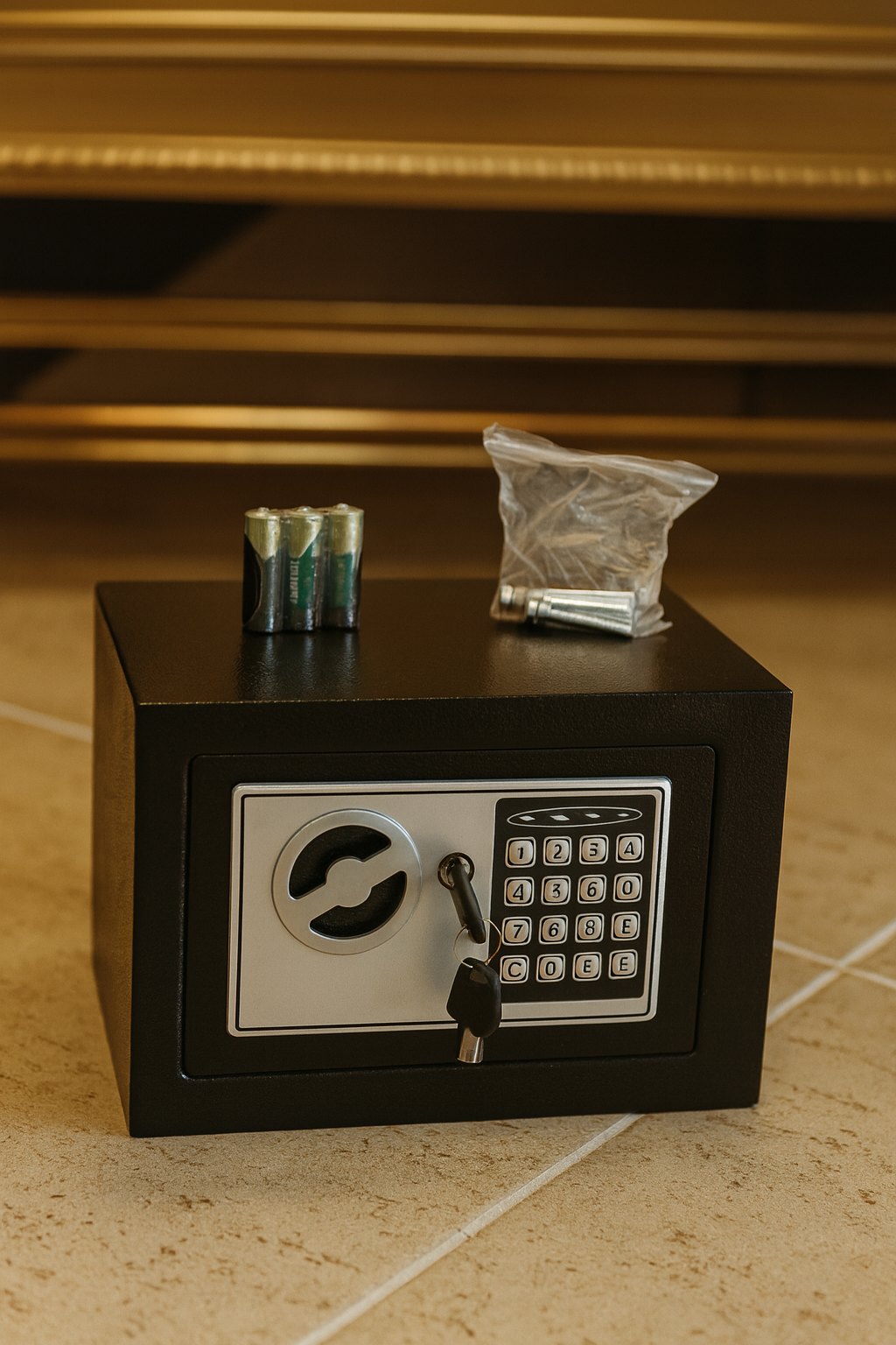 🔒 Digitalni Sef 23×17×17 cm – Sigurnost Na Dlan