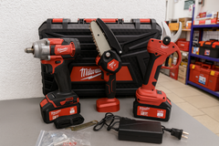 🔋 Set Aku Mašina 3 u 1 MILWAUKEE – Snaga, Preciznost i Efikasnost na Dlan!