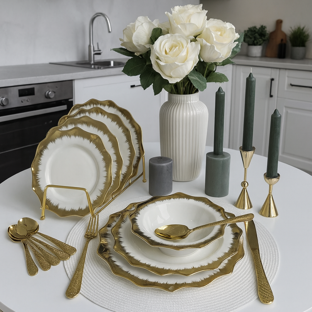 ✨ Elegantni Set za Ručavanje – 24 Komada Luksuza za Svaki Sto!