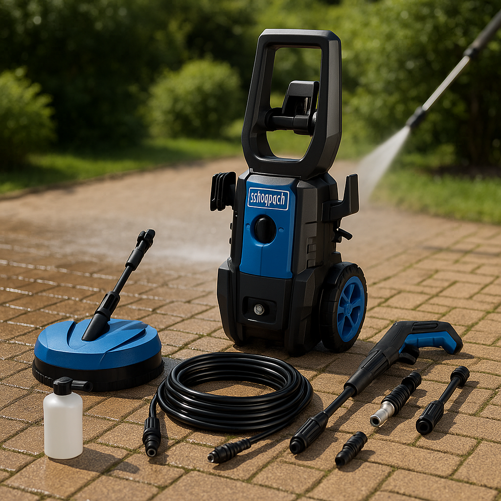 Visokotlačni perač SCHEPPACH HPC1600-KIT – snaga, preciznost i mobilnost u jednom!