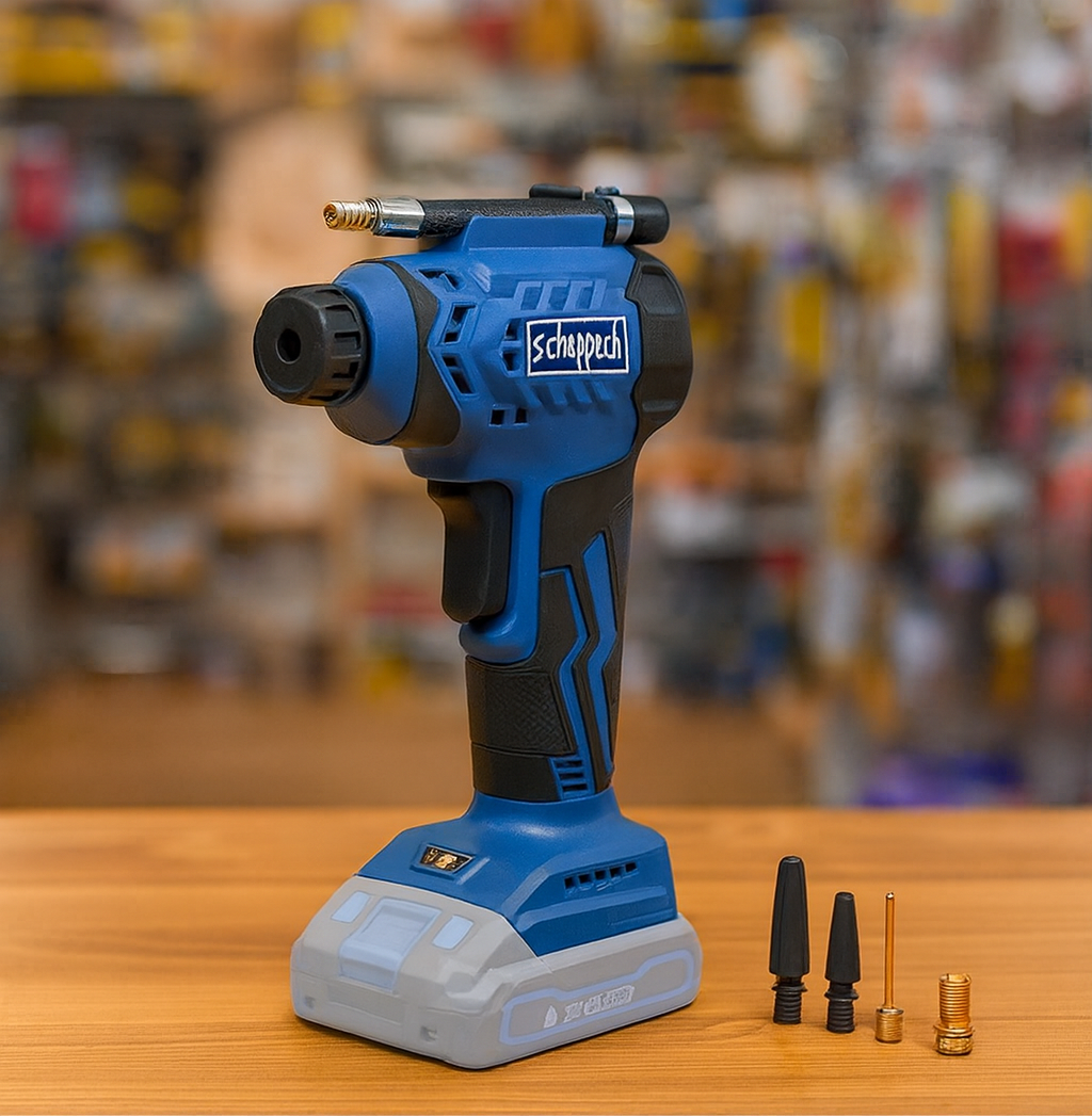Scheppach Aku Kompresor 20V – 7 Bara + Baterija i Punjač GRATIS!