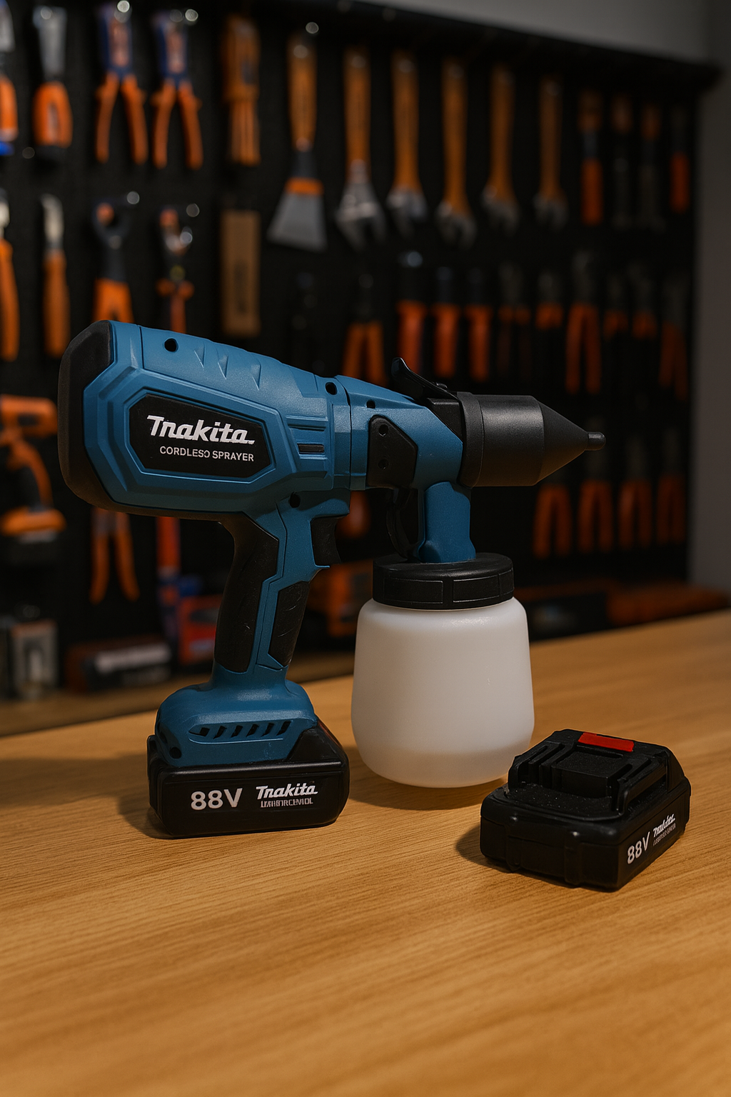 Makita Aku Pištolj za Farbanje 88V – Snaga, Preciznost i Savršena Pokrivenost!