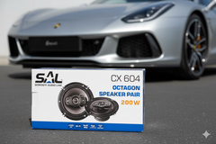 SAL OCTAGON X CX604 – MOĆNI AUTO ZVUČNICI 200W (2×100W)