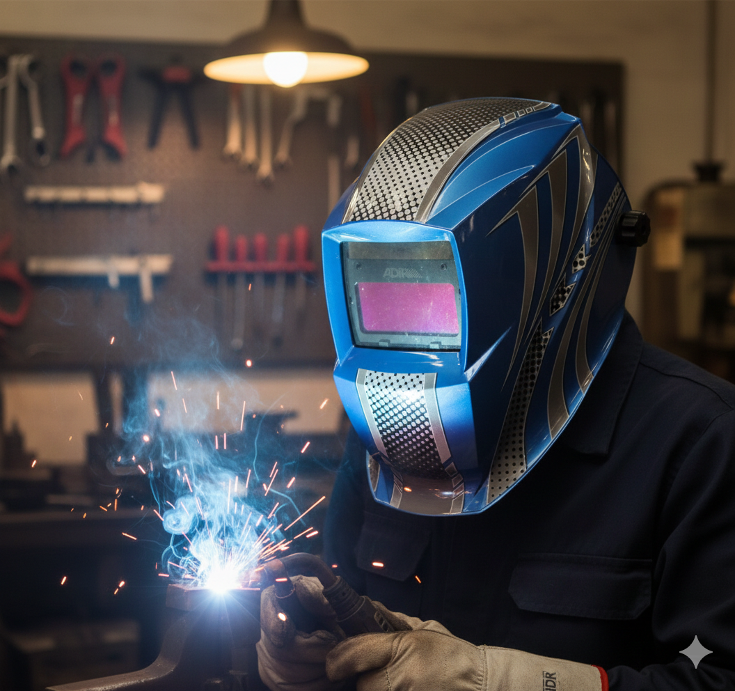 🛡️ PROFESIONALNA ELEKTRONSKA MASKA ZA VARENJE ADIR 6713
