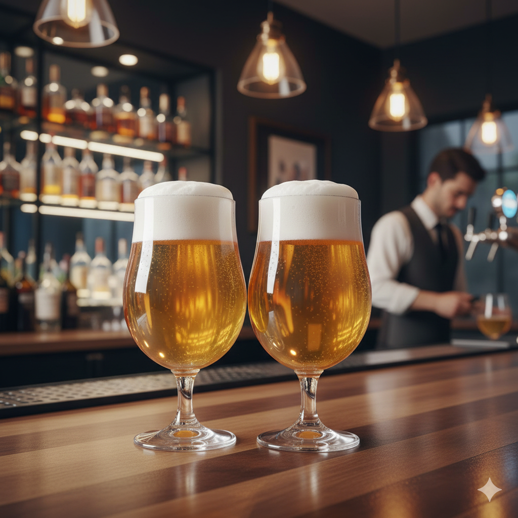 SET OD 2 ČAŠE ZA PIVO – 380 ML