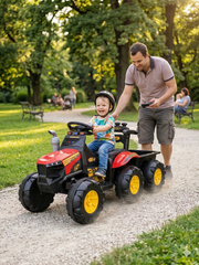 🚜 DJEČIJI TRAKTOR NA AKUMULATOR SA PRIKOLICOM 12V 🔥