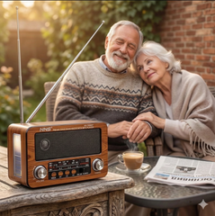🔥 RETRO BLUETOOTH RADIO / ZVUČNIK NEW NS-7080BT – SPOJ KLASIČNOG IZGLEDA I MODERNE TEHNOLOGIJE 🔥