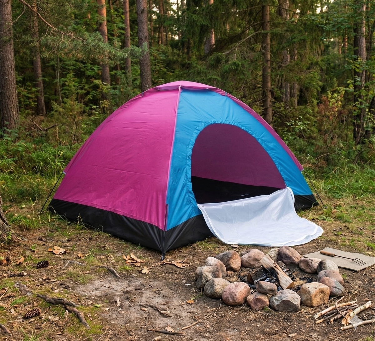 ⛺ PORODIČNI ŠATOR 208 x 204 CM – VODOOTPORAN + UV ZAŠTITA! 🌞🏕️