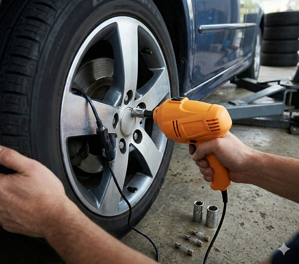 🔧🚗 VOLTZ ELEKTRIČNI UDARNI KLJUČ ZA TOČKOVE – 12V AUTO SET ZA BRZU ZAMJENU GUMA 🚗🔧