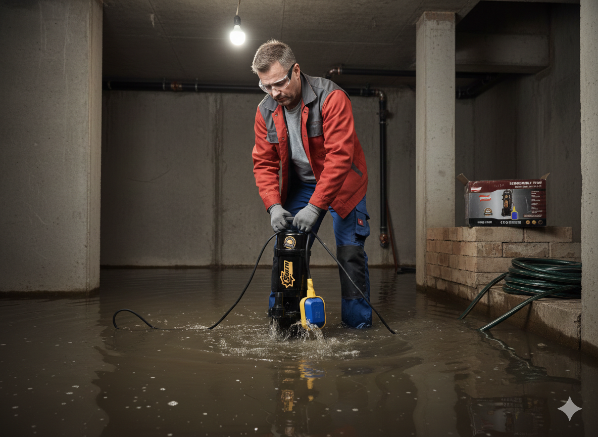 💧🔥 POTOPNA PUMPA ZA VODU SA PLOVKOM – SMITH AUSTRIA 1500 W 🔥💧