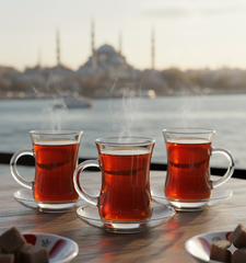 ☕ SET ŠOLJA ZA TURSKI ČAJ 3/1 – 175 ML