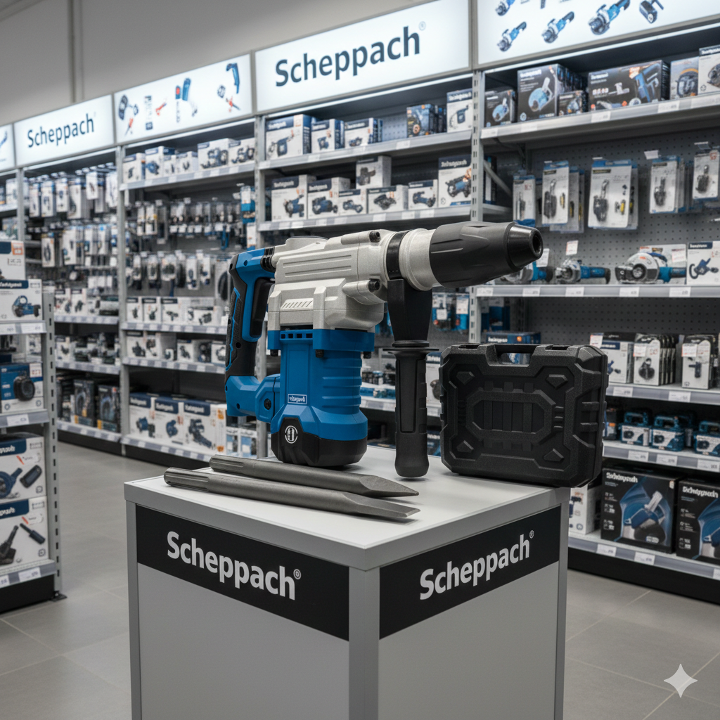 🔨 UDARNI ČEKIĆ / BUŠILICA SCHEPPACH DH1600MAX – 10 J / 1600 W