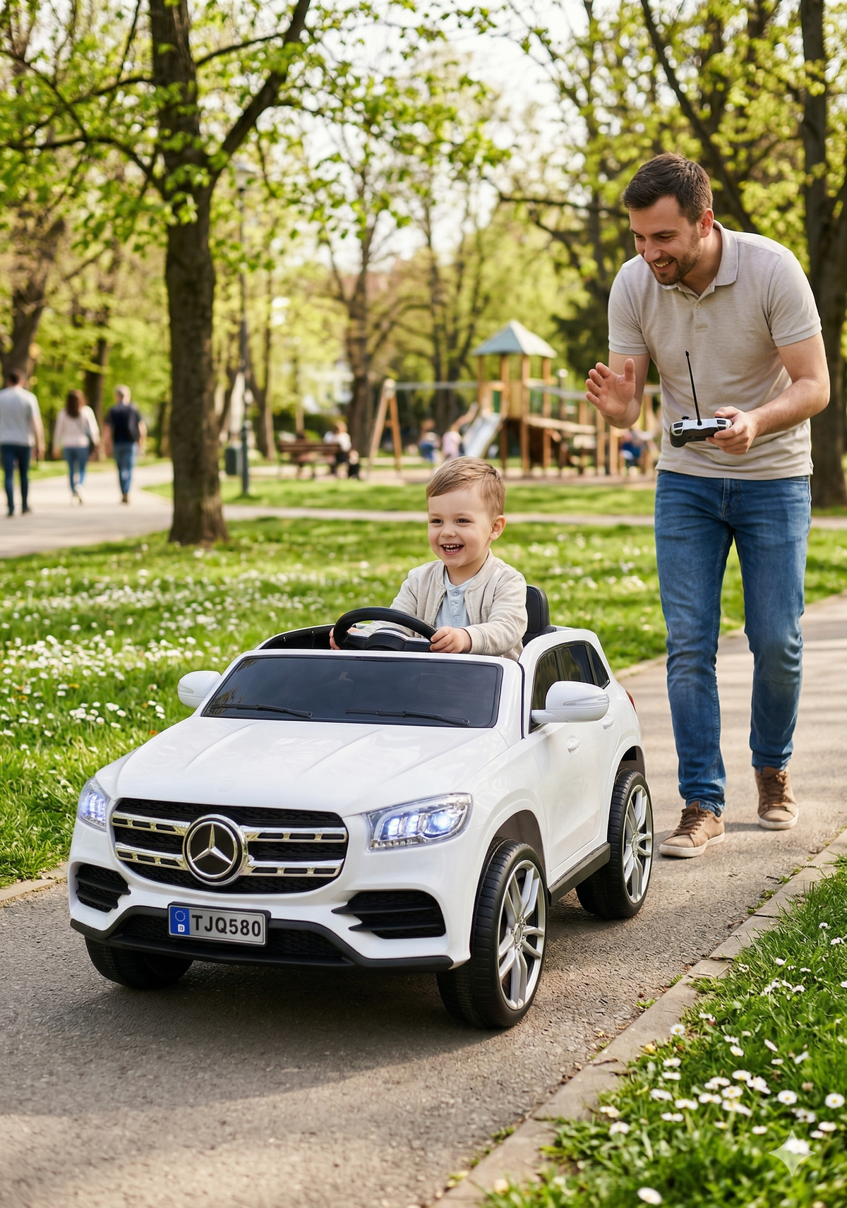 🚗 DJEČIJI AUTO NA AKUMULATOR – MERCEDES 12V 🔥