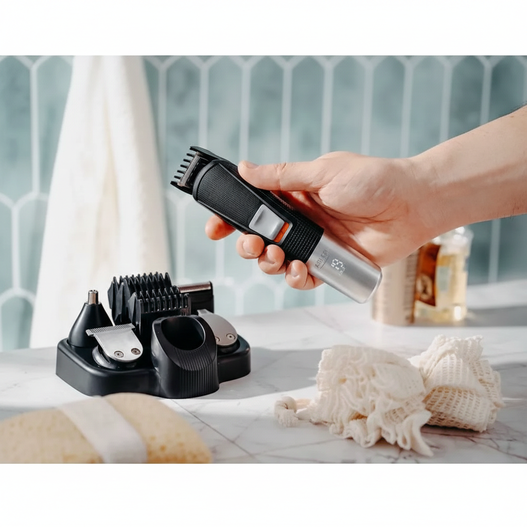 ADLER AD 2943 – PROFESIONALNI 5-U-1 GROOMING SET ZA KOMPLETNU MUŠKU NJEGU!