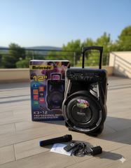 🔊 MEIRENDE K3-12 KARAOKE BLUETOOTH ZVUČNIK – PRAVI SHOW GDJE GOD DA SE POJAVIŠ