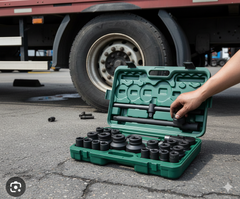 🔥 SET VELIKIH DVANAESTEROKUTNIH NASADNIH KLJUČEVA (GEDORA) 21–65 mm 🔥