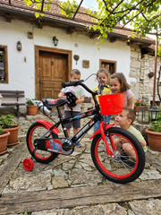 🚲 Dječije biciklo 12" i 16" – Sa korpom, pomoćnim točkovima i flašicom za vodu