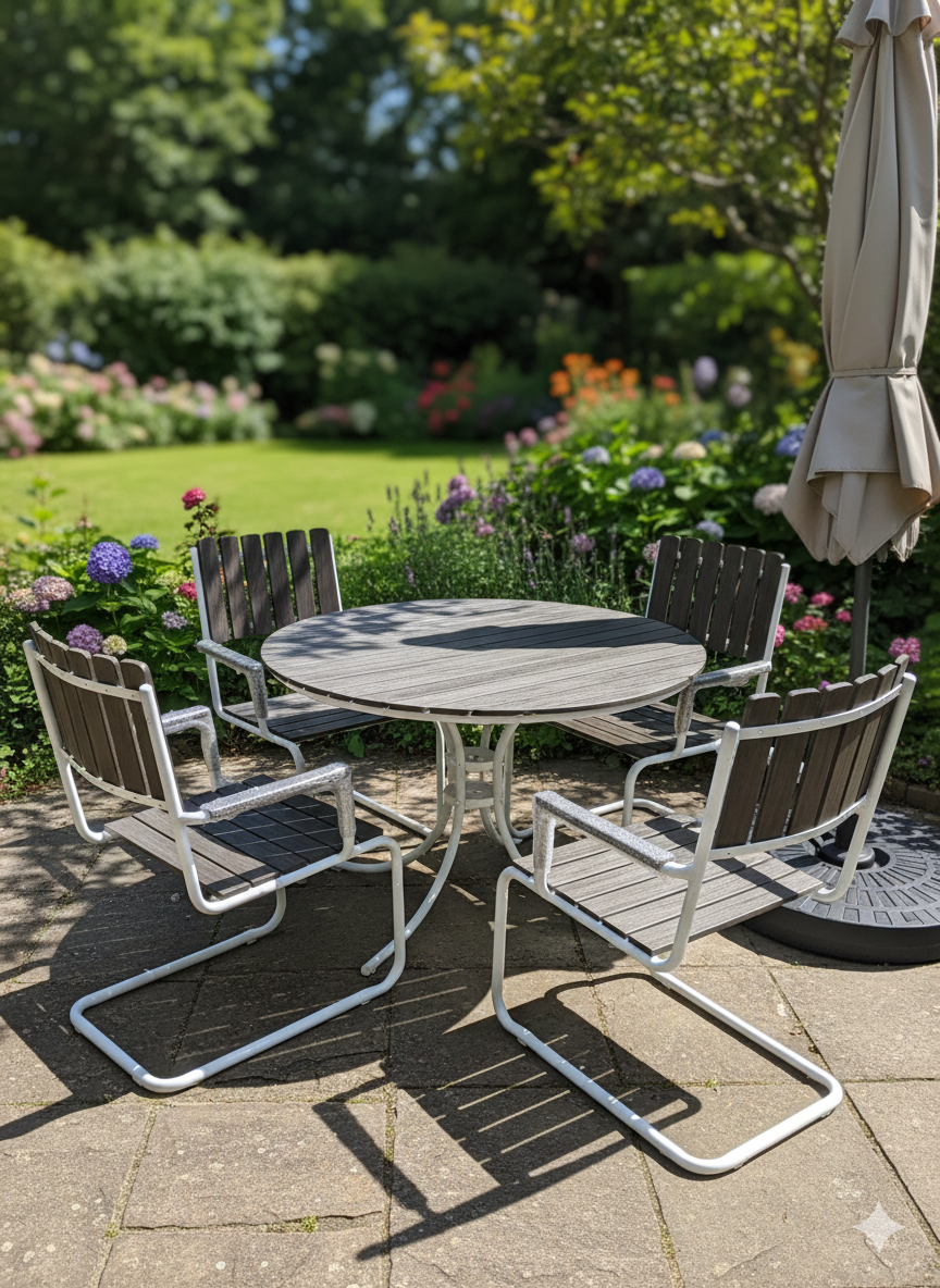 🔥 PREMIUM LOUNGE SET HOLMSUND – 5 DIJELOVA | SNAGA, STIL I TRAJNOST 🔥
