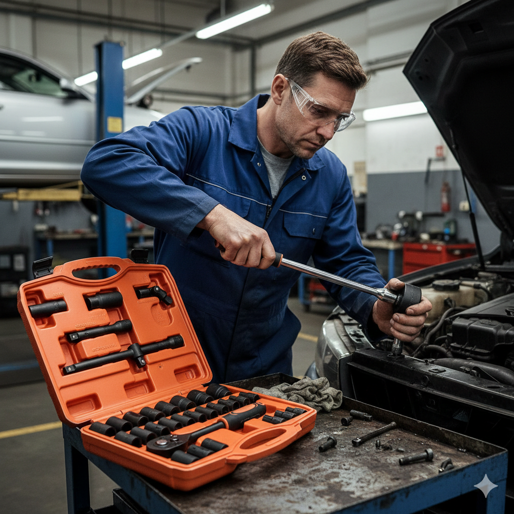🔧🔥 SET KOVANIH NASADNIH KLJUČEVA HAINA – 32 KOM | 1/2″ (6 & 12-UGAONI) 🔥🔧