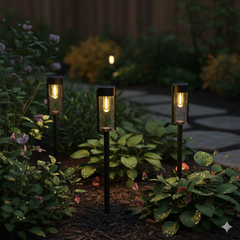🌞 Y246 SOLARNE BAŠTENSKE LAMPE – SET 4 KOM | VINTAGE IZGLED, MODERNA SNAGA 🌿