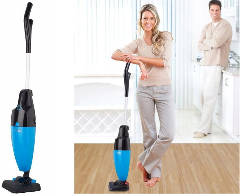 🌀 VERTIKALNI USISIVAČ SA POSUDOM – 800 W (EKV. 1600 W)