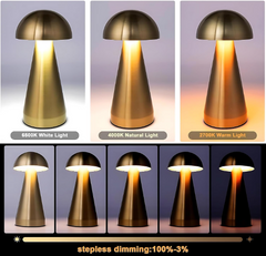 🍄 CYROX TOUCH LED MUSHROOM LAMPA – MINIMALIZAM, ELEGANCIJA I ATMOSFERA U JEDNOM! ✨