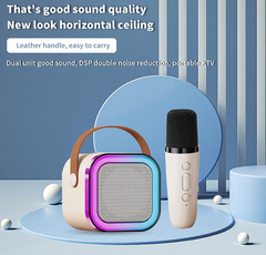 🔥 K12 BLUETOOTH KARAOKE ZVUČNIK SA MIKROFONOM – MINI KUĆNI KTV ZA DJECU I PORODICU 🔥