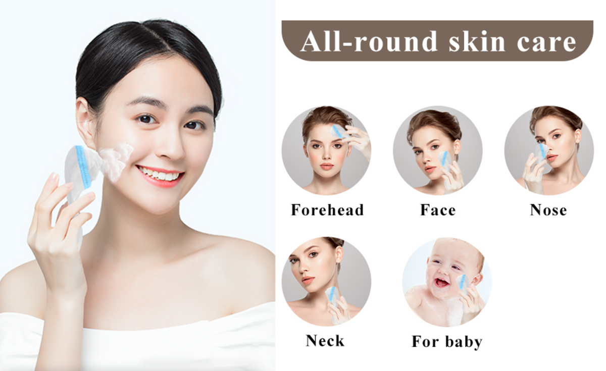 ✨ Piyl Facial Cleansing Brush – Silikonska četka za dubinsko čišćenje lica (2 kom)