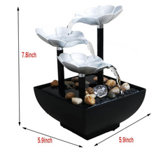 💧✨ ELEGANTNA LED STONA FONTANA – ZEN RELAKSACIJA U SVAKOM PROSTORU! 🧘🌿