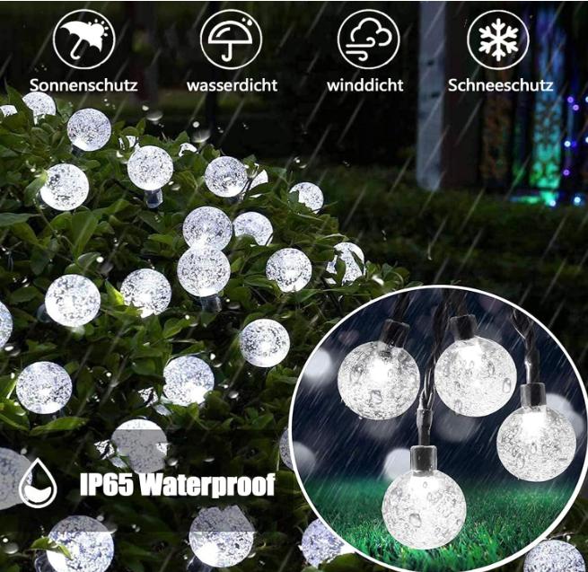 🌟 SOLARNE LED LAMPICE – 8M / 40 SIJALICA 🌟