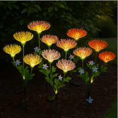 🌼 SOLARNE LED KRIZANTEME – ČAROBNI CVIJET ZA VAŠU BAŠTU 🌟