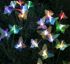 🦋 SOLARNE LED LEPTIR LAMPE – MAGIČNA BAŠTA 🌈