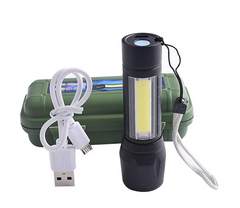 🔦 HEAVY DUTY LED LAMPA – USB PUNJIVA | 2U1 LAMPA + STOONA SVJETILJKA!