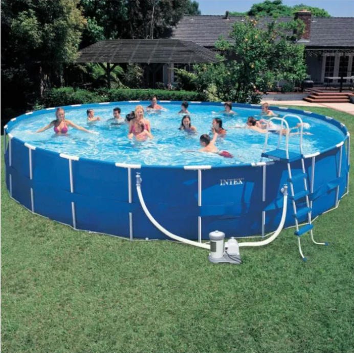 BAZEN SA METALNOM KONSTRUKCIJOM 366 x 76 cm 🏊♂️💦