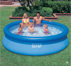 INTEX EASY SET NAPUHANI BAZEN 244 x 61 cm + GRATIS PUMPA ZA NAPUHAVANJE 🏊♂️🔥💦