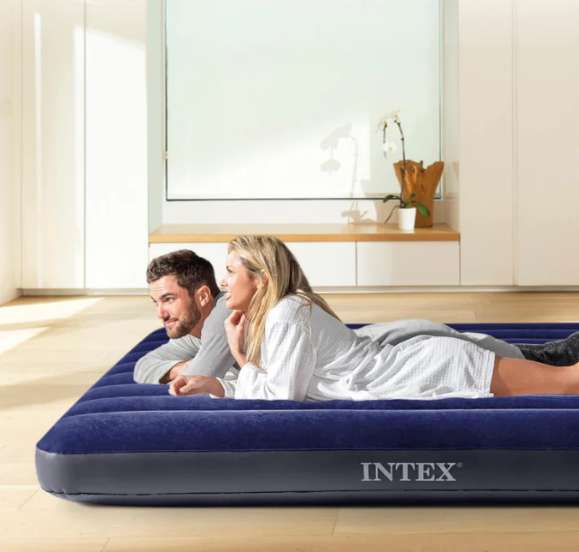 INTEX CLASSIC DOWNY NAPUHANI DUŠEK ZA 2 OSOBE 🛏️💨🔥