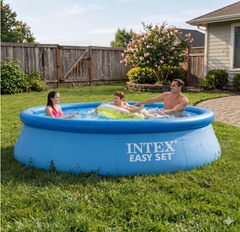 INTEX EASY SET OKRUGLI BAZEN 183 x 51 cm + GRATIS PUMPA ZA NAPUHAVANJE 🏊♂️🔥