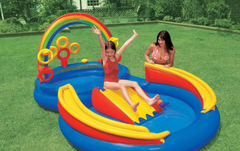 INTEX DJEČIJI RAINBOW RING WATER PLAY CENTER 🌈💦🏝️