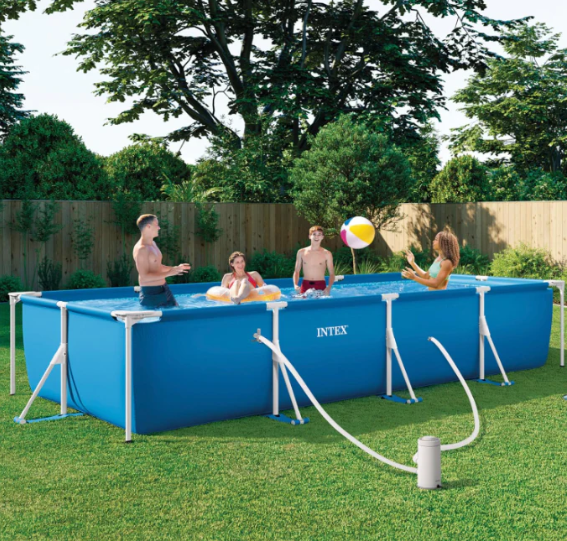 INTEX BAZEN SA METALNOM KONSTRUKCIJOM 450 x 220 x 84 cm 🏊♂️💦